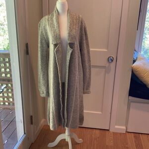 Zara Gray Longline Cardigan